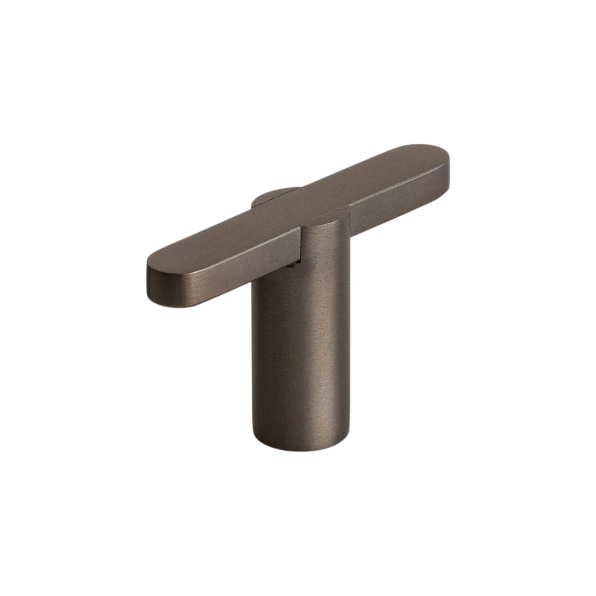 Flow | T-Greb i Bruneret Messing L 50 mm x D 30 mm Beslag Design BD-343572-11 FINICC
