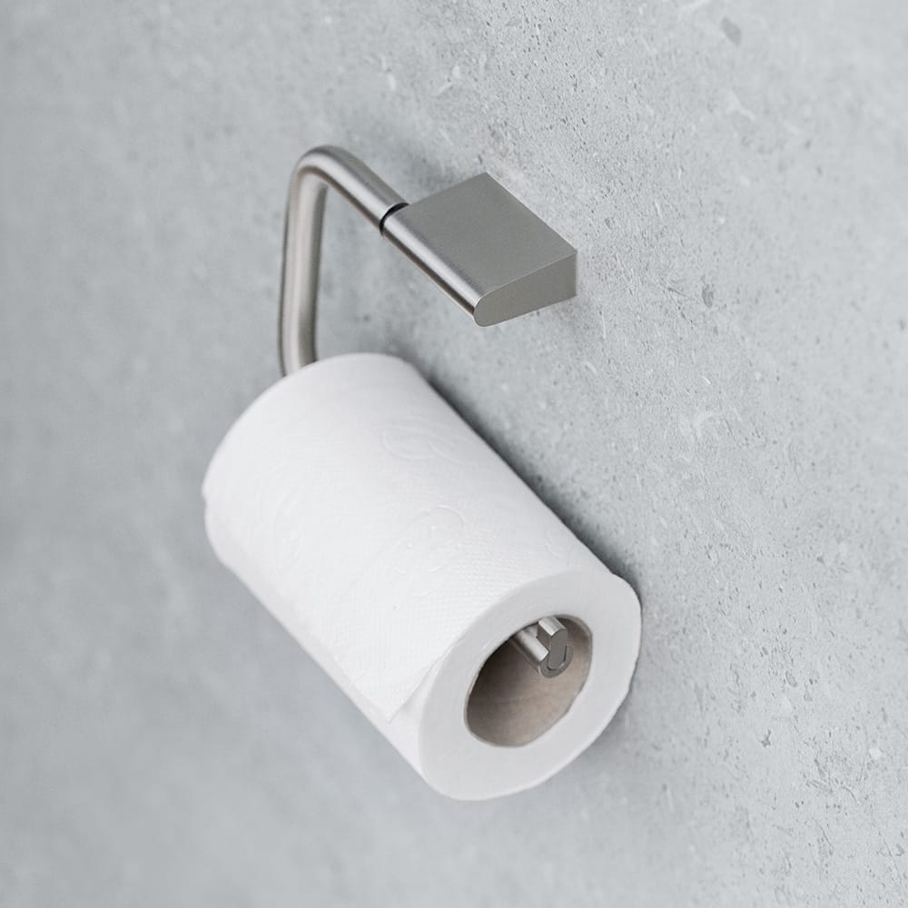 Flow | Toiletrulleholder i Børstet Nikkel Beslag Design BD-620053-41 FINICC