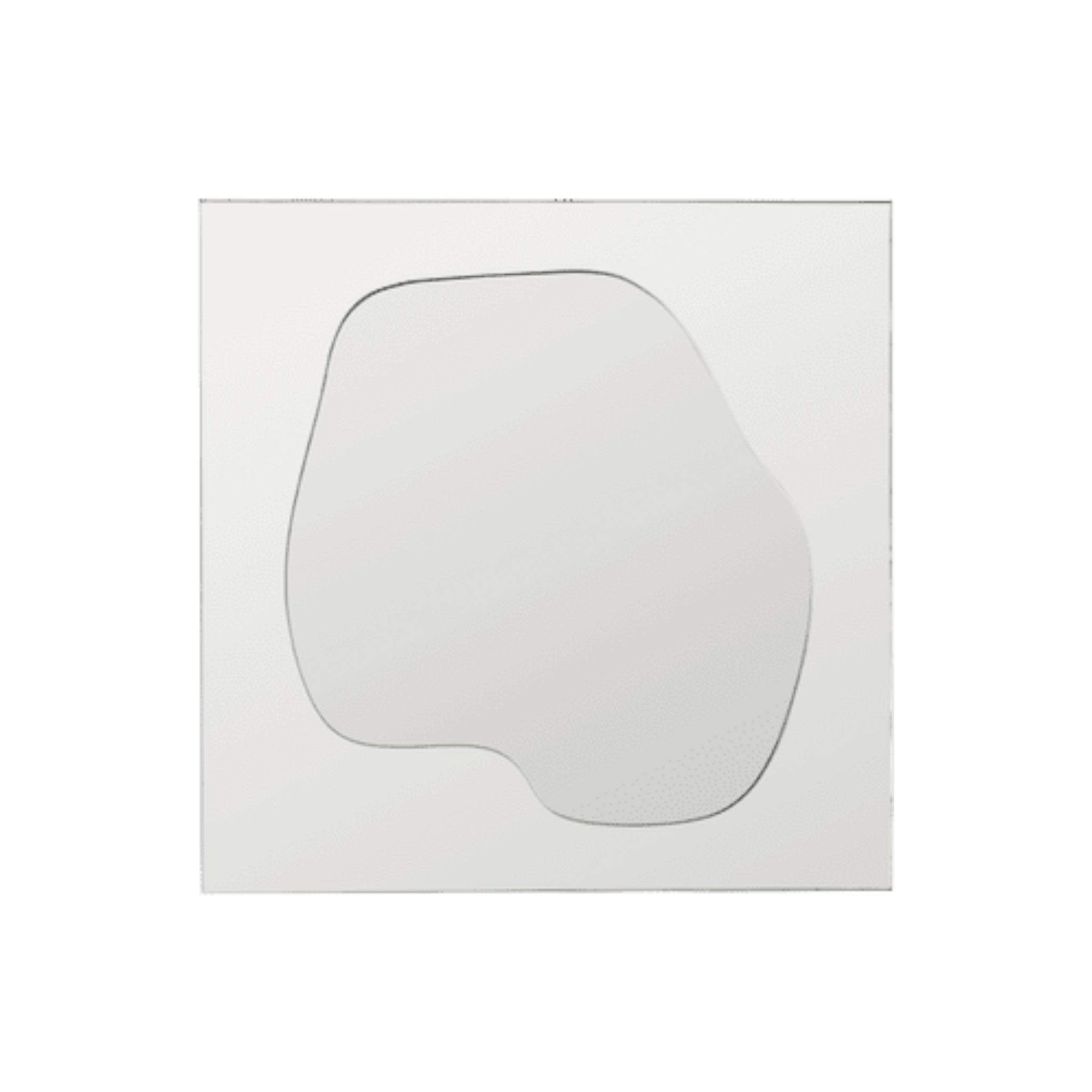 Folia Small | Spejl i Klar/Sølv L 45 cm x B 45 cm Ferm Living FL-1104272079 FINICC