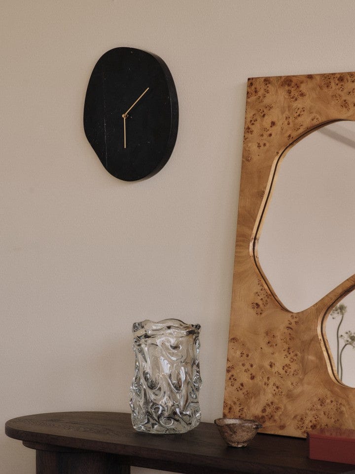 Folia Small | Spejl i Klar/Træ L 82 cm x B 50 cm Ferm Living FL-1104272412 FINICC