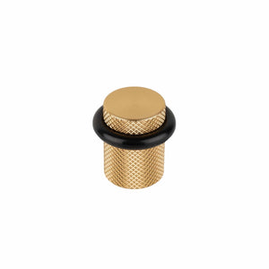 Graf Mini Floor | Dørstopper i Børstet Messing