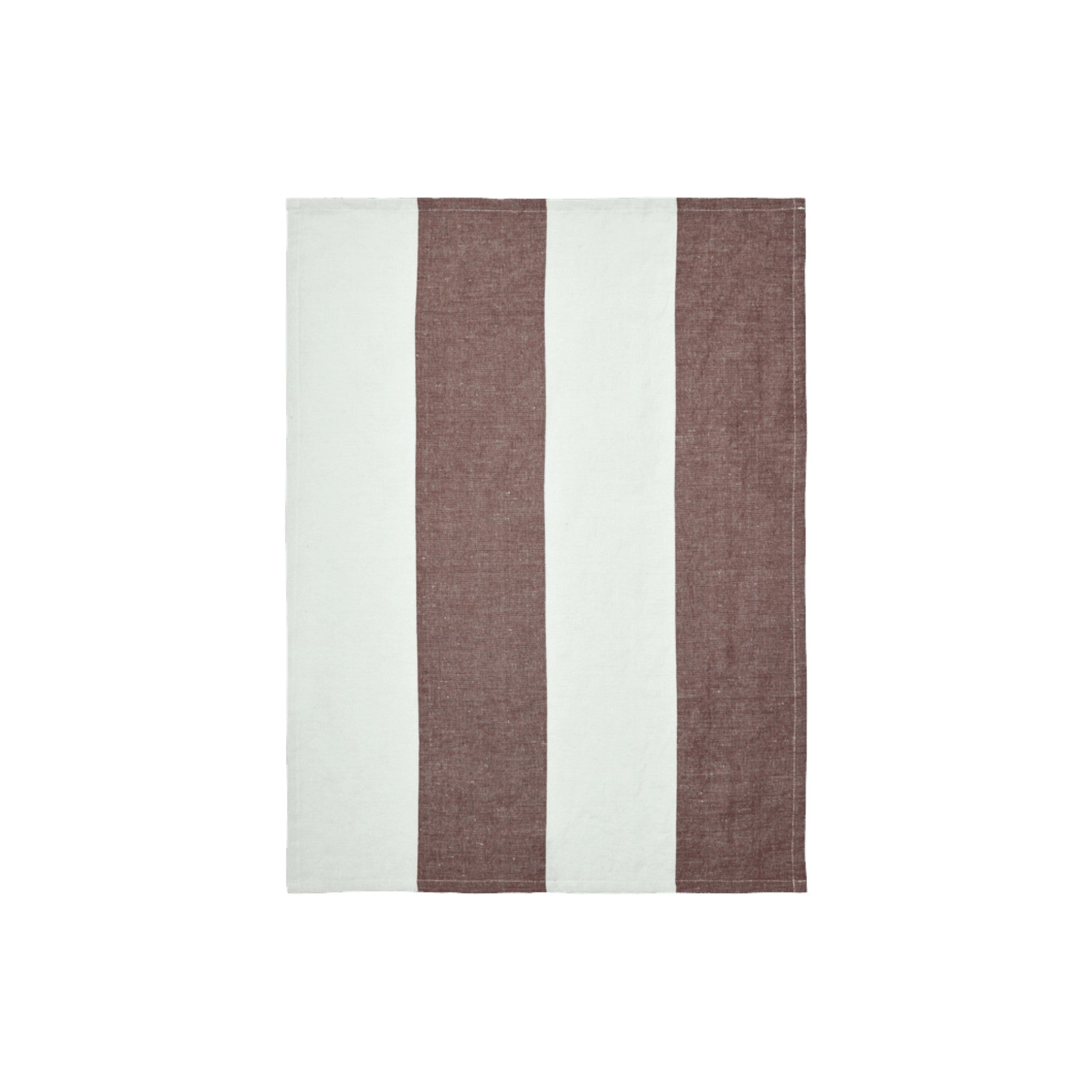 Hale Tea Towel | Viskestykke i Chestnut/Frosted Lime Ferm Living FL-1104272452 FINICC
