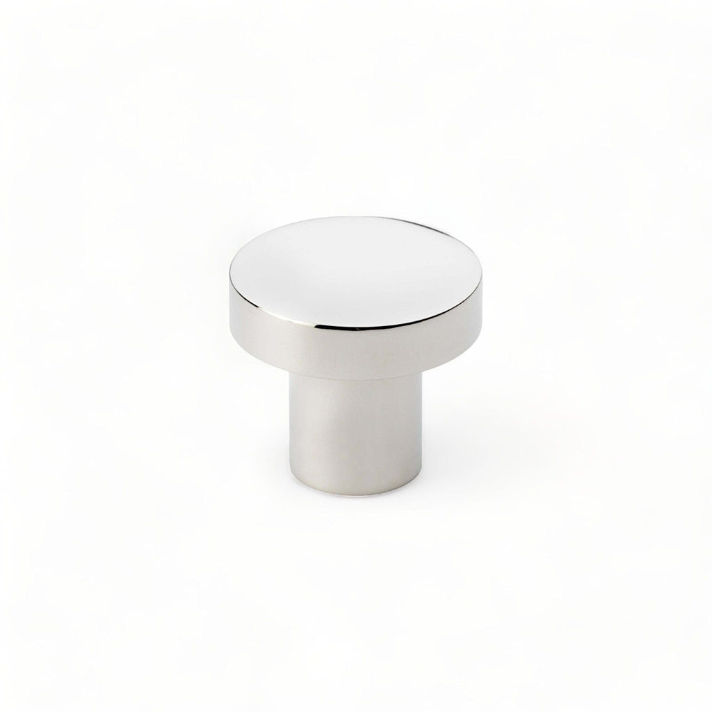 Hanover Plain | Knop i Blank Nikkel | FINICC