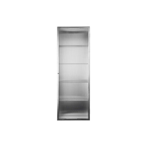 Haze Wall Cabinet Large | Vægskab i Børstet Rustfrit Stål