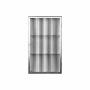 Haze Wall Cabinet | Vægskab i Børstet Rustfrit Stål