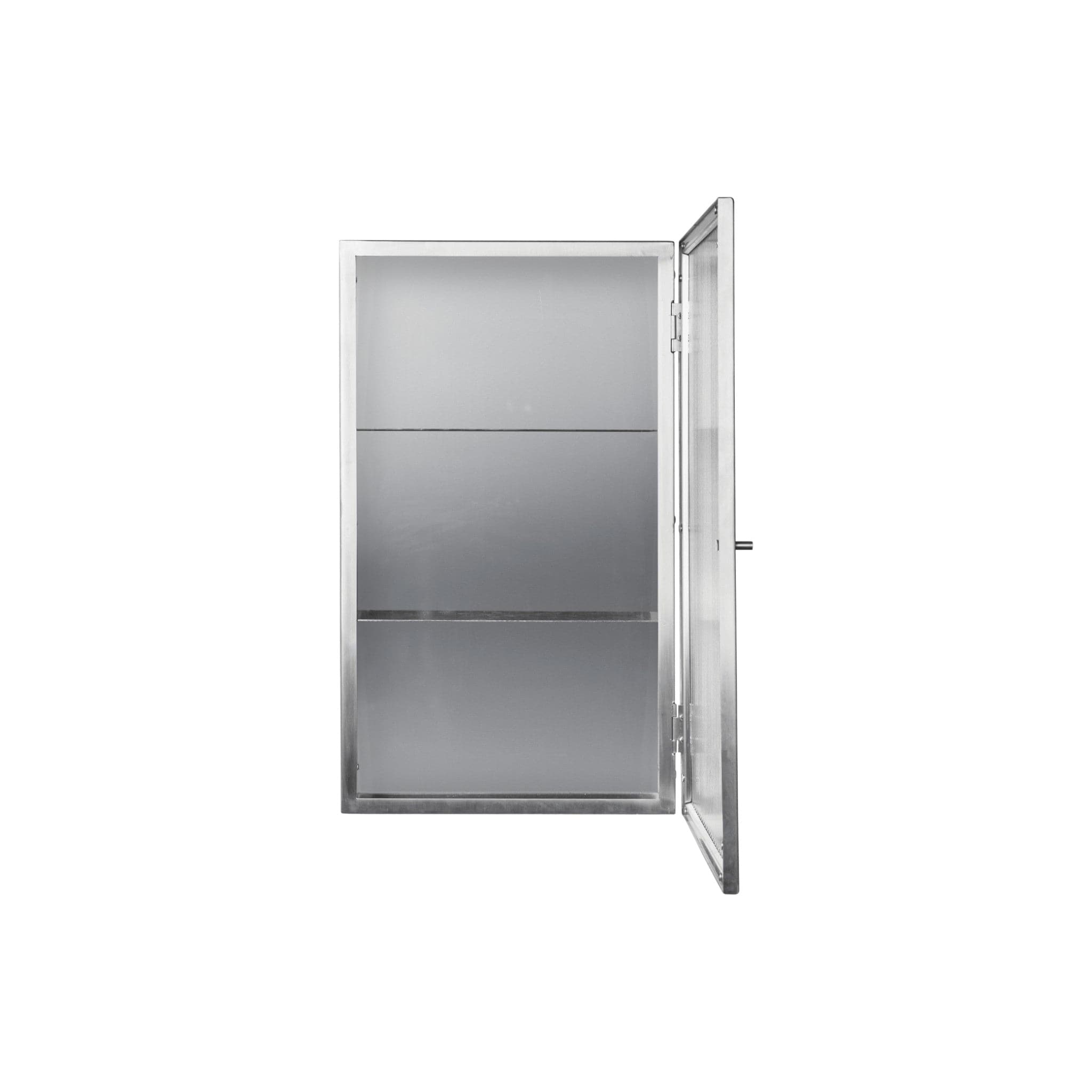 Haze Wall Cabinet | Vægskab i Børstet Rustfrit Stål ferm LIVING 1104272055 FINICC