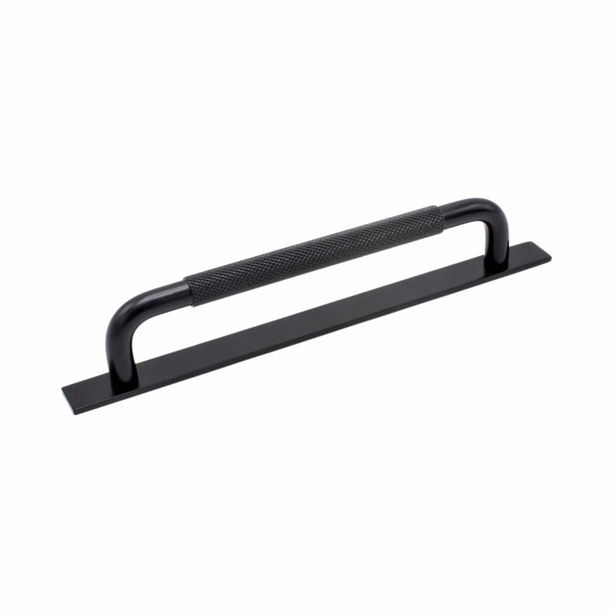Helix Cross | Greb i Mat Sort  - med bagplade L 235 mm (C/C 160 mm) Beslag Design 308540-11 FINICC