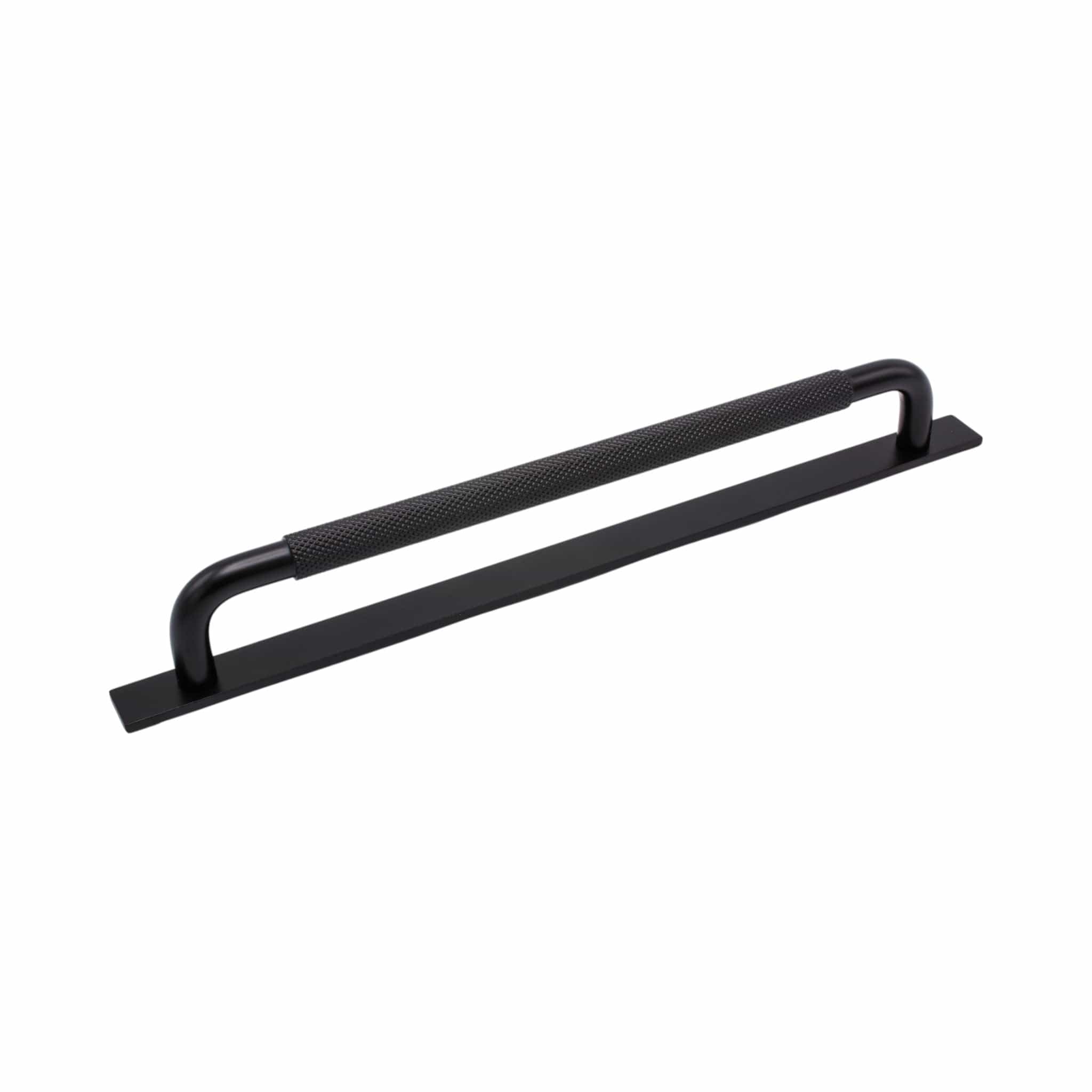 Helix Cross | Greb i Mat Sort  - med bagplade L 266 mm (C/C 224 mm) Beslag Design 309085-11 FINICC