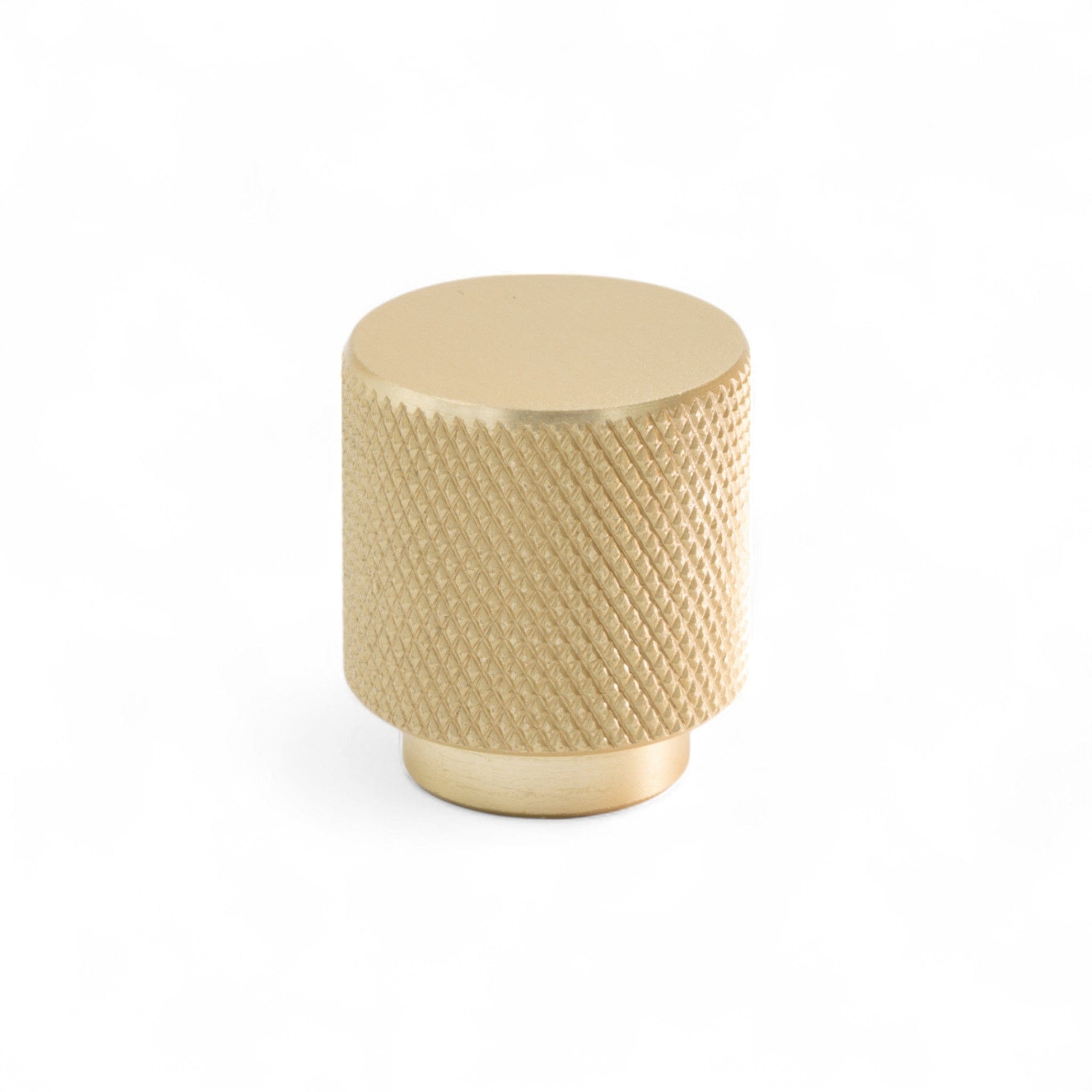 Helix Cross | Knop i Børstet Messing Ø 26 mm x D 30 mm Beslag Design 309032-11 FINICC