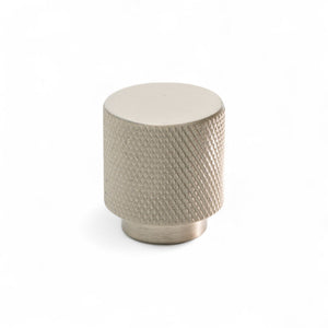 Helix Cross | Knop i Børstet Rustfrit Stål Finish