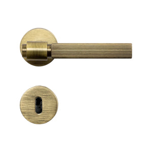 Helix Stripe | Dørhåndtag i Antik Bronze