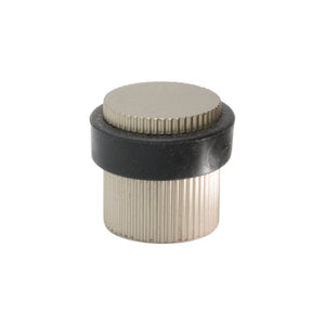 Helix Stripe | Dørstopper i Børstet Rustfrit Stål Finish - gulv monteret