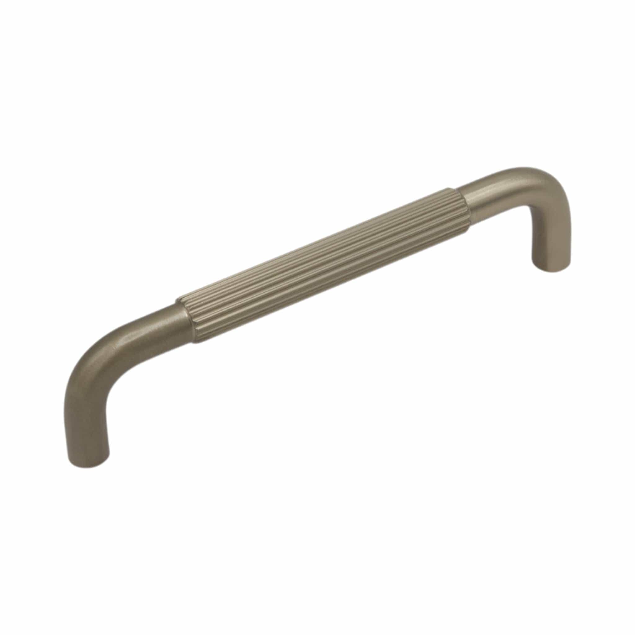 Helix Stripe | Greb i Børstet Rustfrit Stål Finish L 137 mm (C/C 128 mm) Beslag Design 309273-11 FINICC