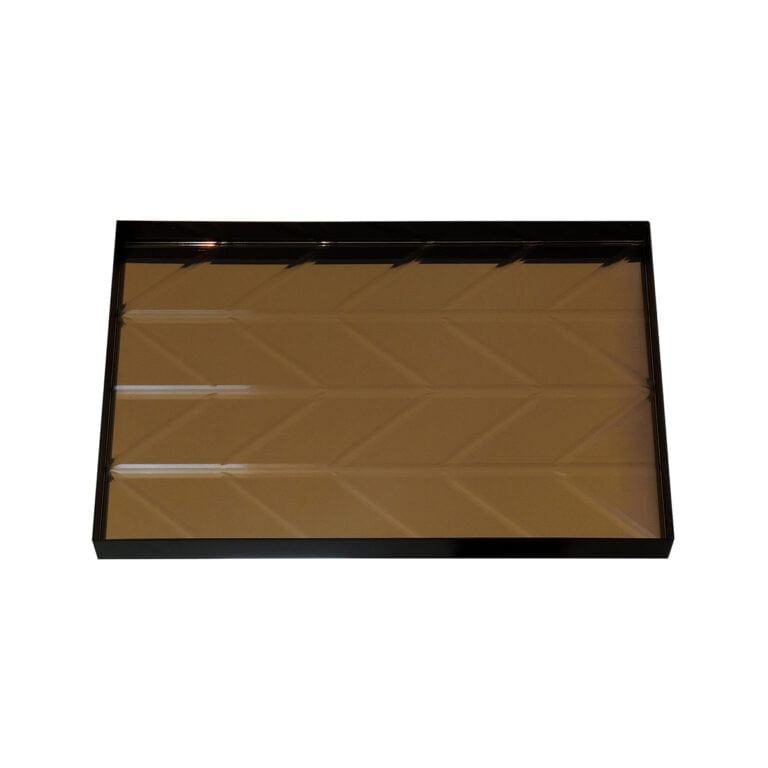 Herringbone | Bakke - Bronze - 20,5X31 Cm L 31 cm x B 20,5 cm MOUD Home MH-211140 FINICC
