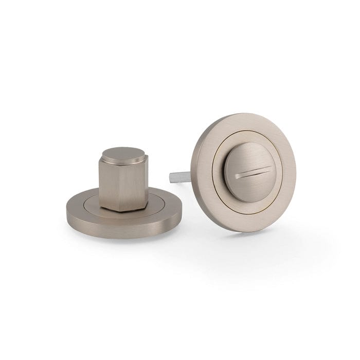 Hex Privacy | Toiletlås i Rustfrit Stål Finish Alexander & Wilks AW794SN-SET FINICC