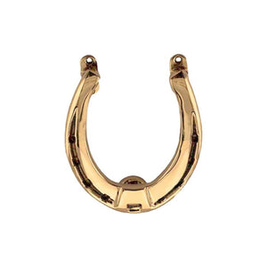 Horseshoe 525 | Dørhammer i Blank Messing Med lak