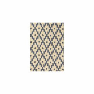 Ikat | Viskestykke i Ink Blue/Off-white