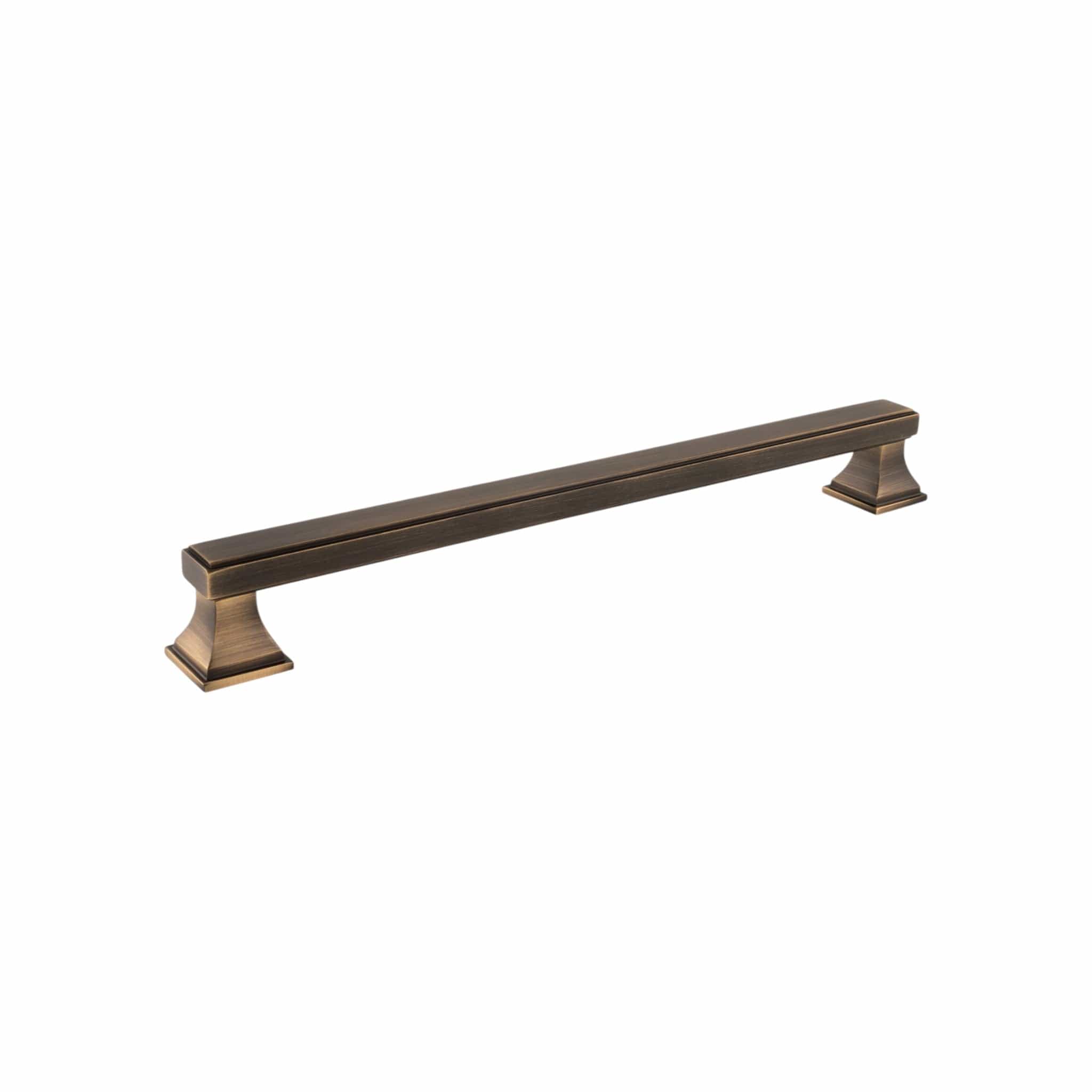 Jesper Square | Greb i Antik Messing L 184 mm (C/C 160 mm) Alexander & Wilks AW813-160-AB FINICC