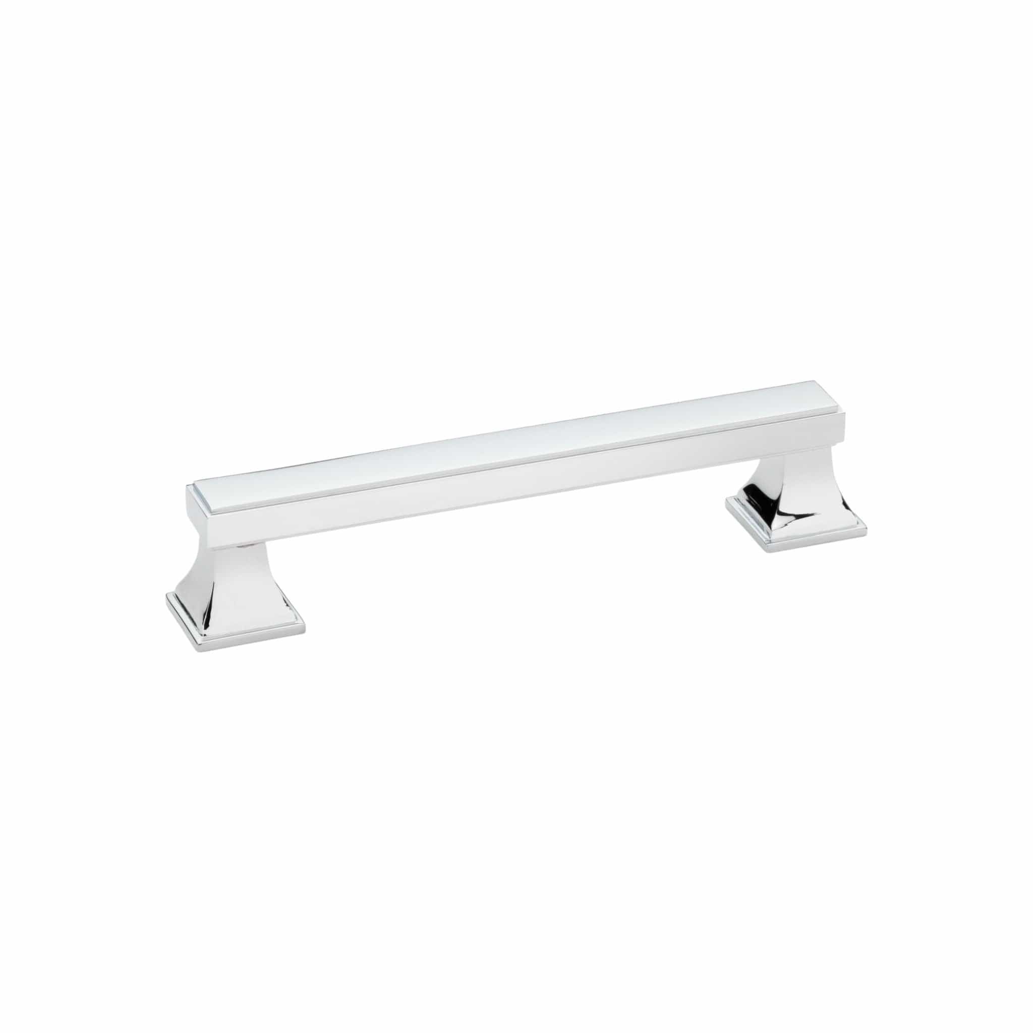 Jesper Square | Greb i Blank Krom L 152 mm (C/C 128 mm) Alexander & Wilks AW813-128-PC FINICC