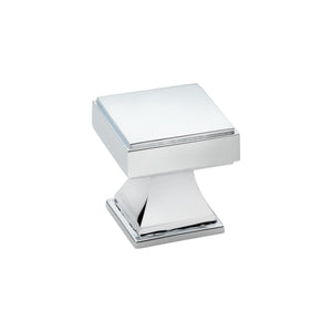 Jesper Square | Knop i Blank Krom