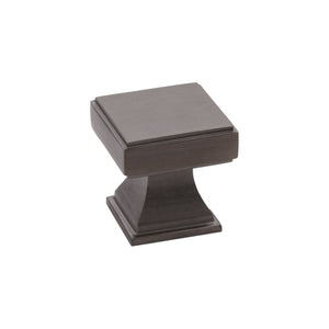 Jesper Square | Knop i Dark Bronze