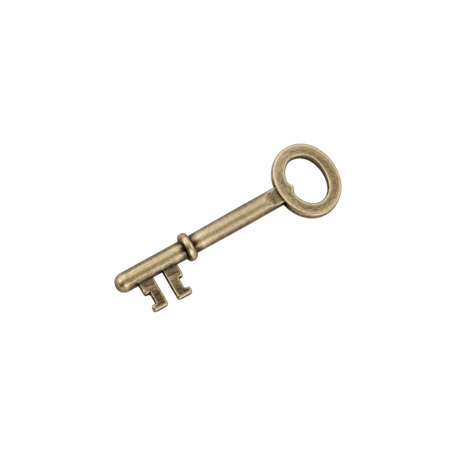 Key 2014 | Nøgle i Antik Messing med Lak Alexander & Wilks AW-405901-OS-AB FINICC