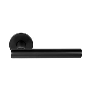 Basics LB7 | Dørhåndtag i Mat Gunmetal (PVD)