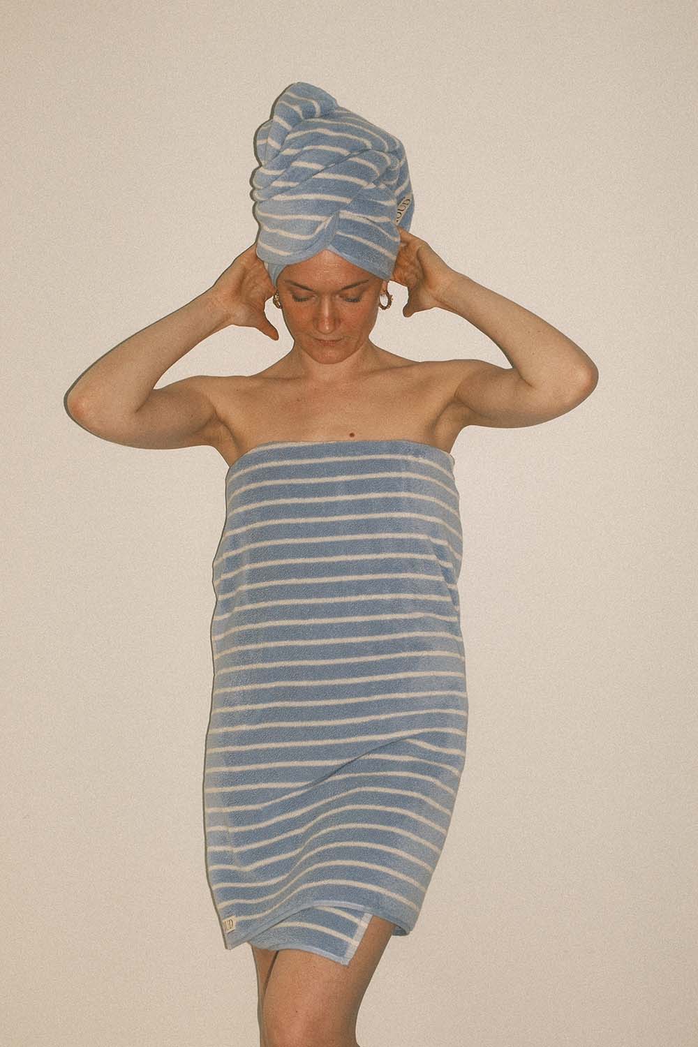 Lino | Håndklæde i Ocean Blue MOUD home FINICC