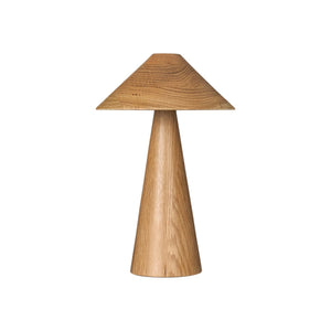 Lucas Portable | Bordlampe i Lakeret Eg