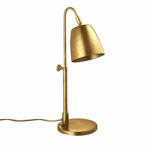Lumi | Bordlampe i Mat Messing Uden lak