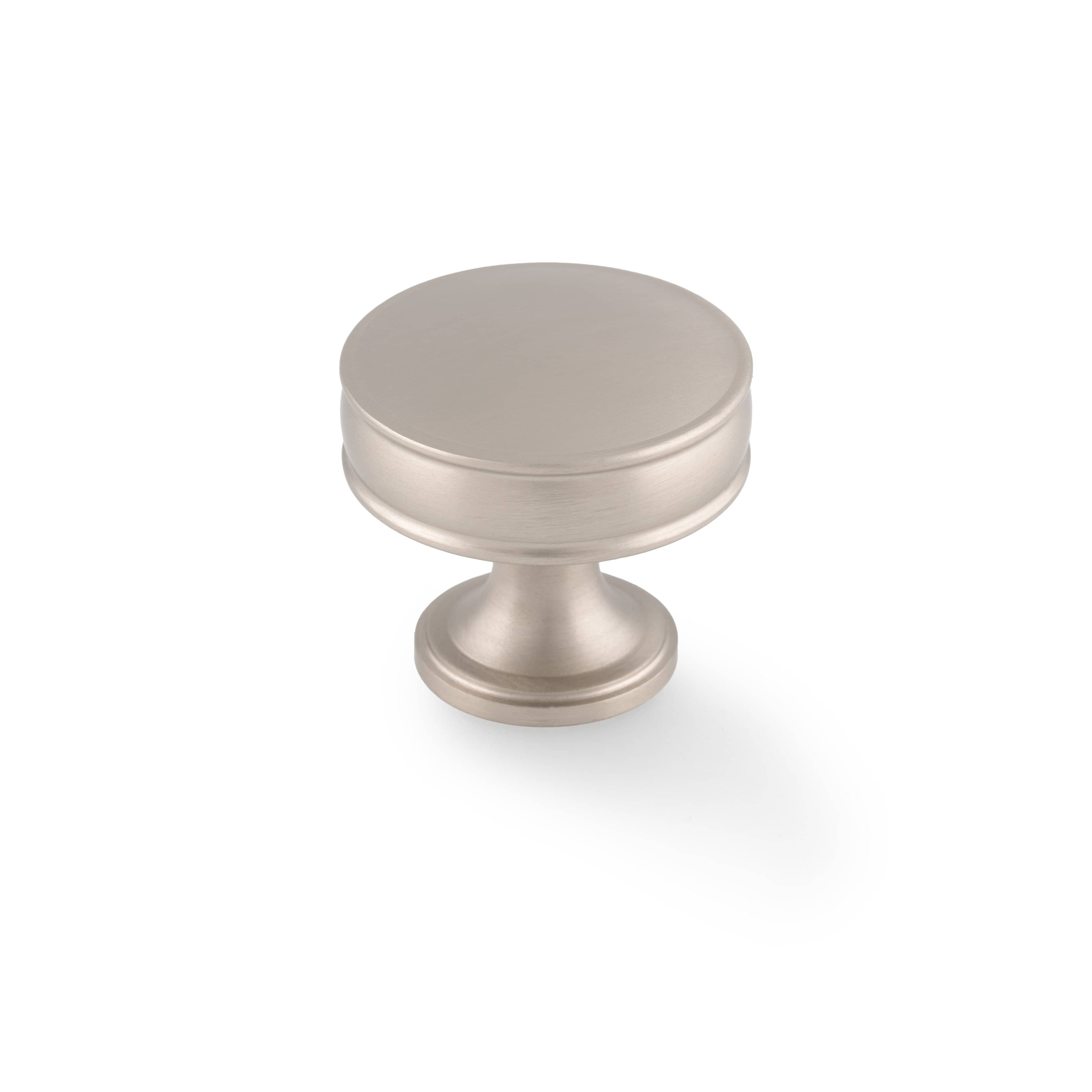 Lynd | Knop i Rustfrit Stål Finish Ø 38 mm x D 29 mm Alexander & Wilks AW808-38-SN FINICC