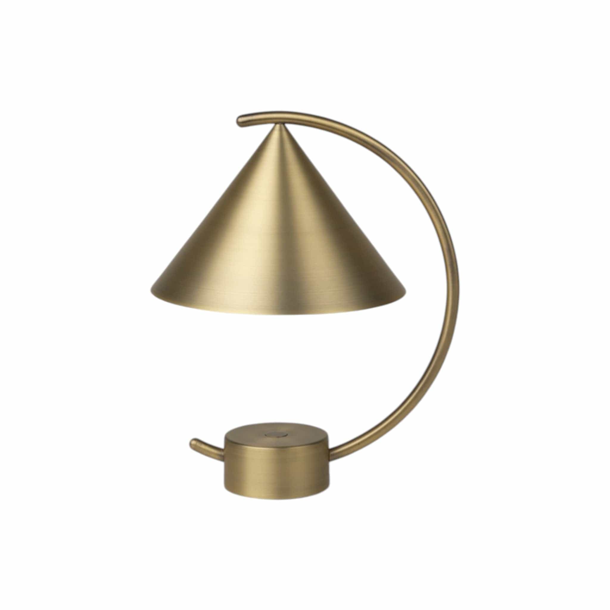 Meridian | Bordlampe i Messing ferm LIVING 110177501 FINICC