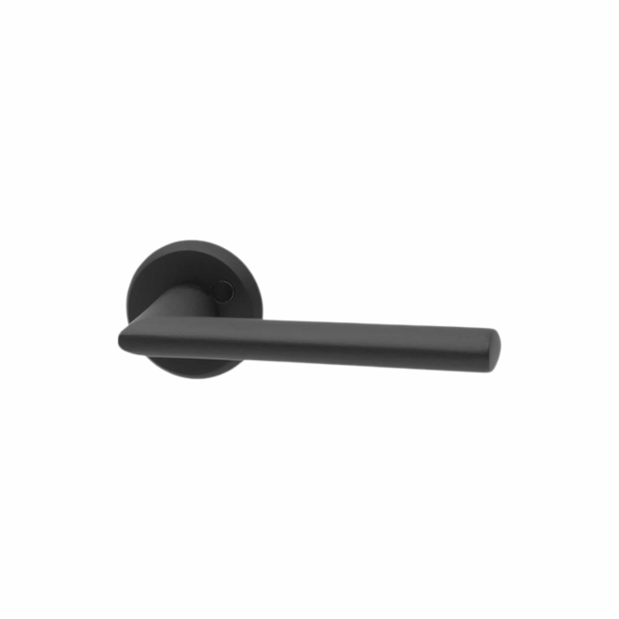 Miami | Dørhåndtag i Mat Sort - til hoveddør Habo HB-19573 FINICC