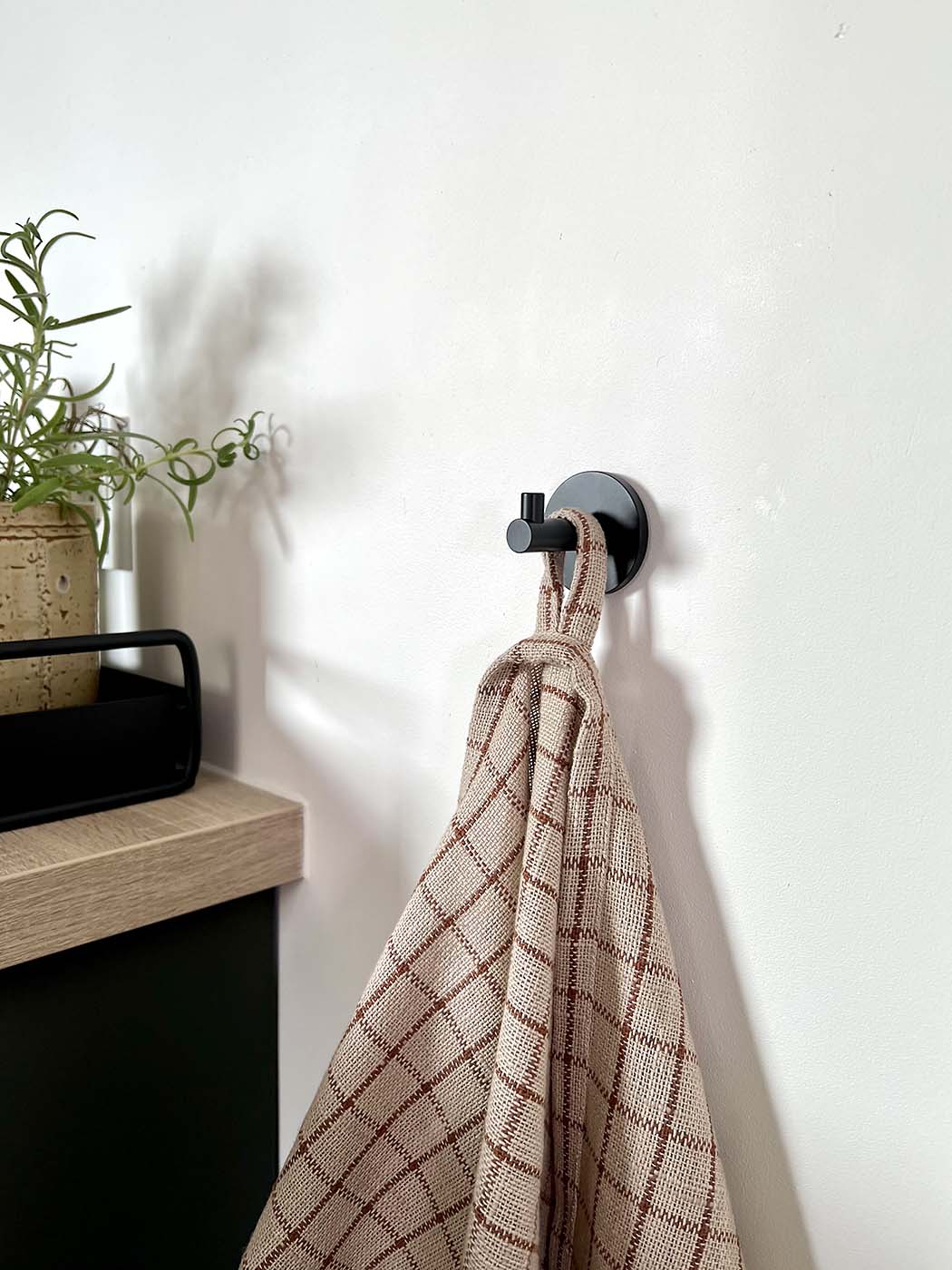 Mood | Knage i Sort Ø 45 mm  x D 43 mm MOUD Home MH-210849 FINICC