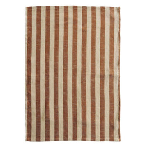 Nordic | Viskestykke - Sand/Brun Striber