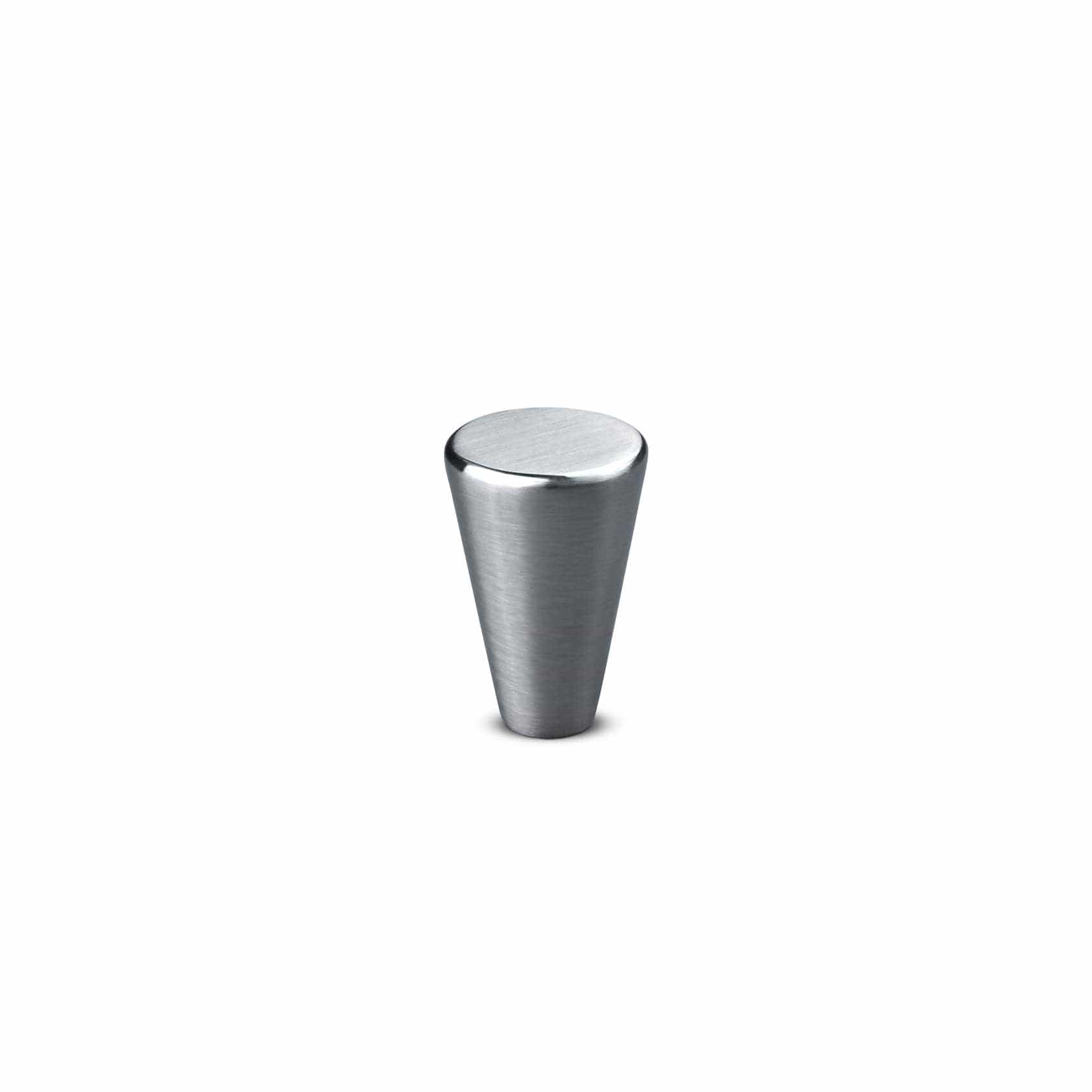 Padua | Knop i Børstet Rustfrit Stål Finish Ø 20 mm x D 30 mm Theofils TF-11872639SP FINICC