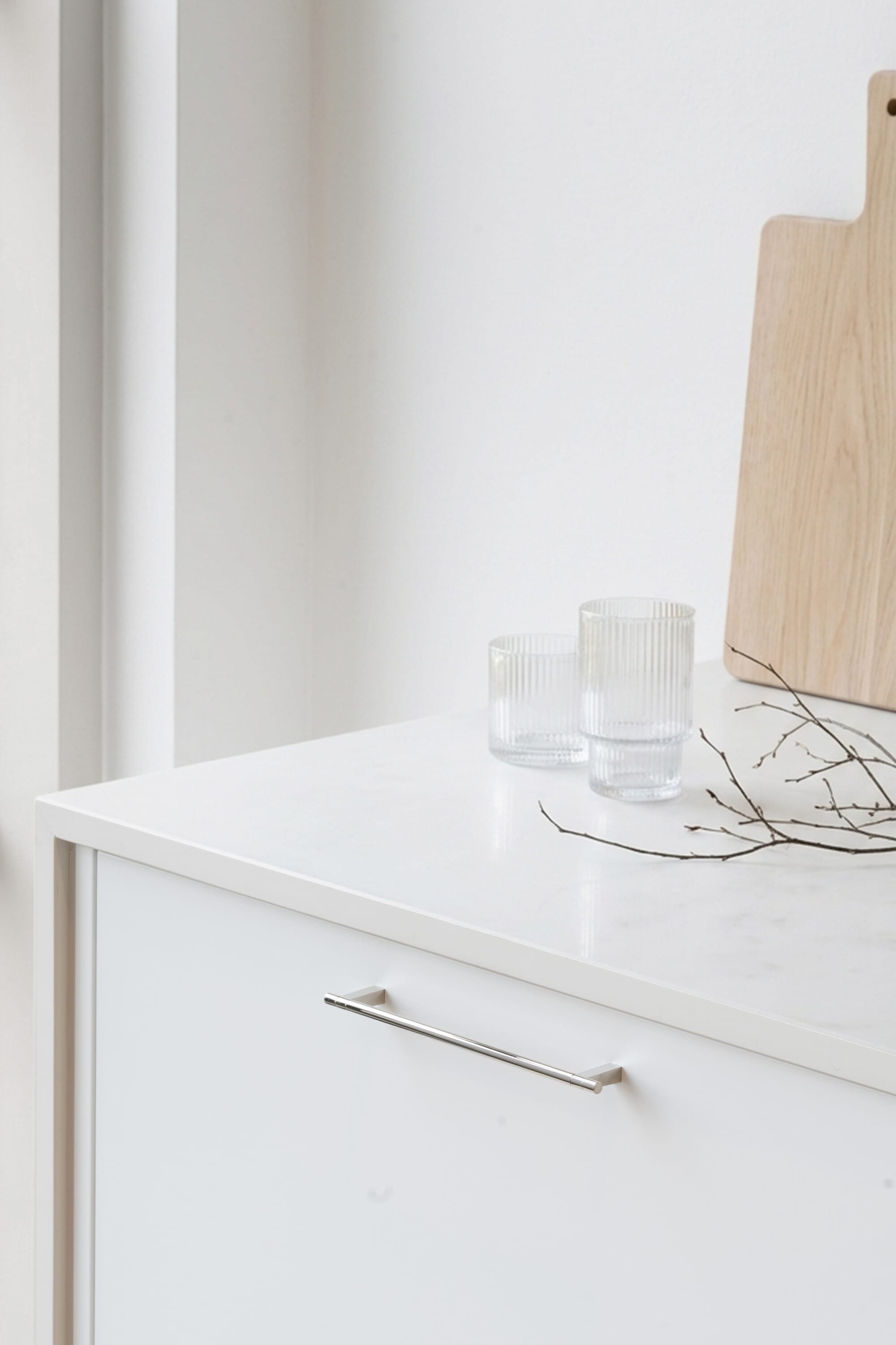 Petit | Greb i Rustfrit Stål finish Beslag Design FINICC