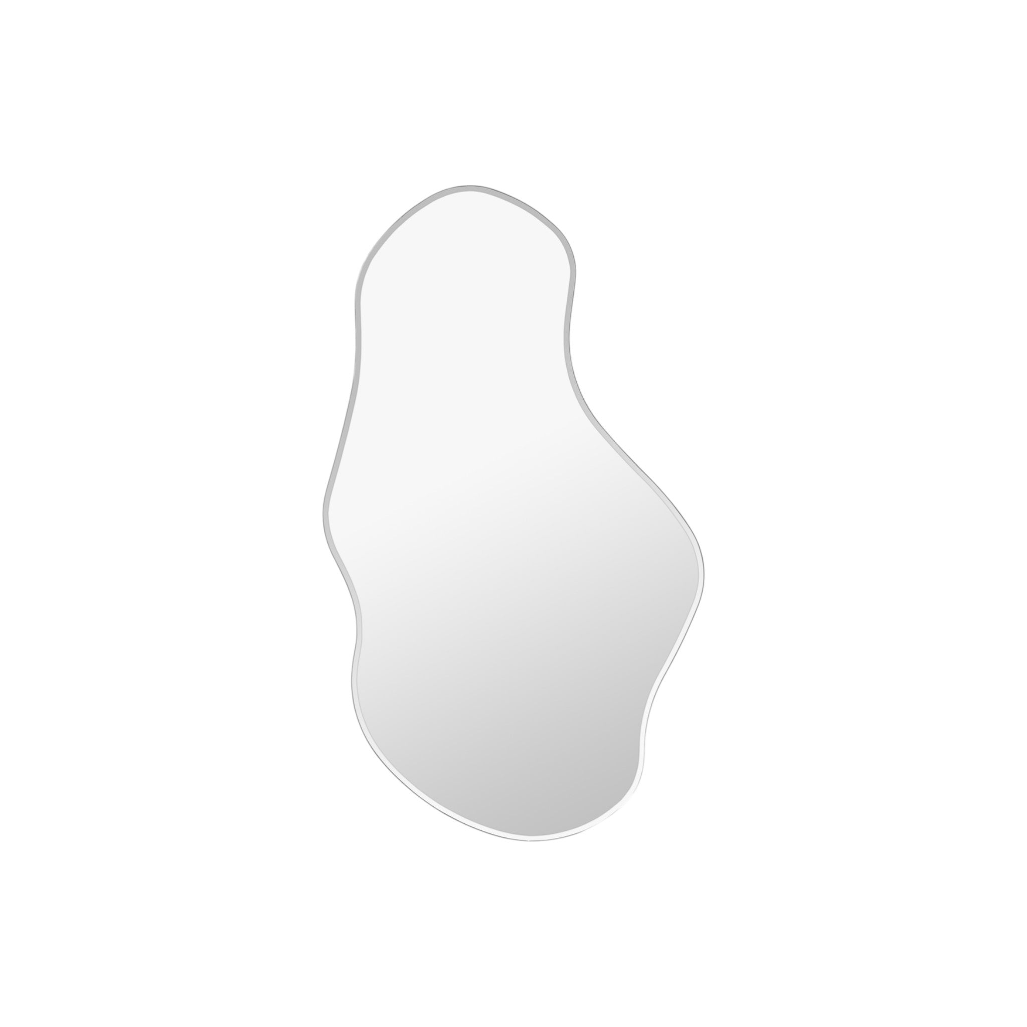 Pond Mirror - Large | Spejl i Dark Chrome L 110 cm x B 63,5 cm Ferm Living FL-1104263761 FINICC