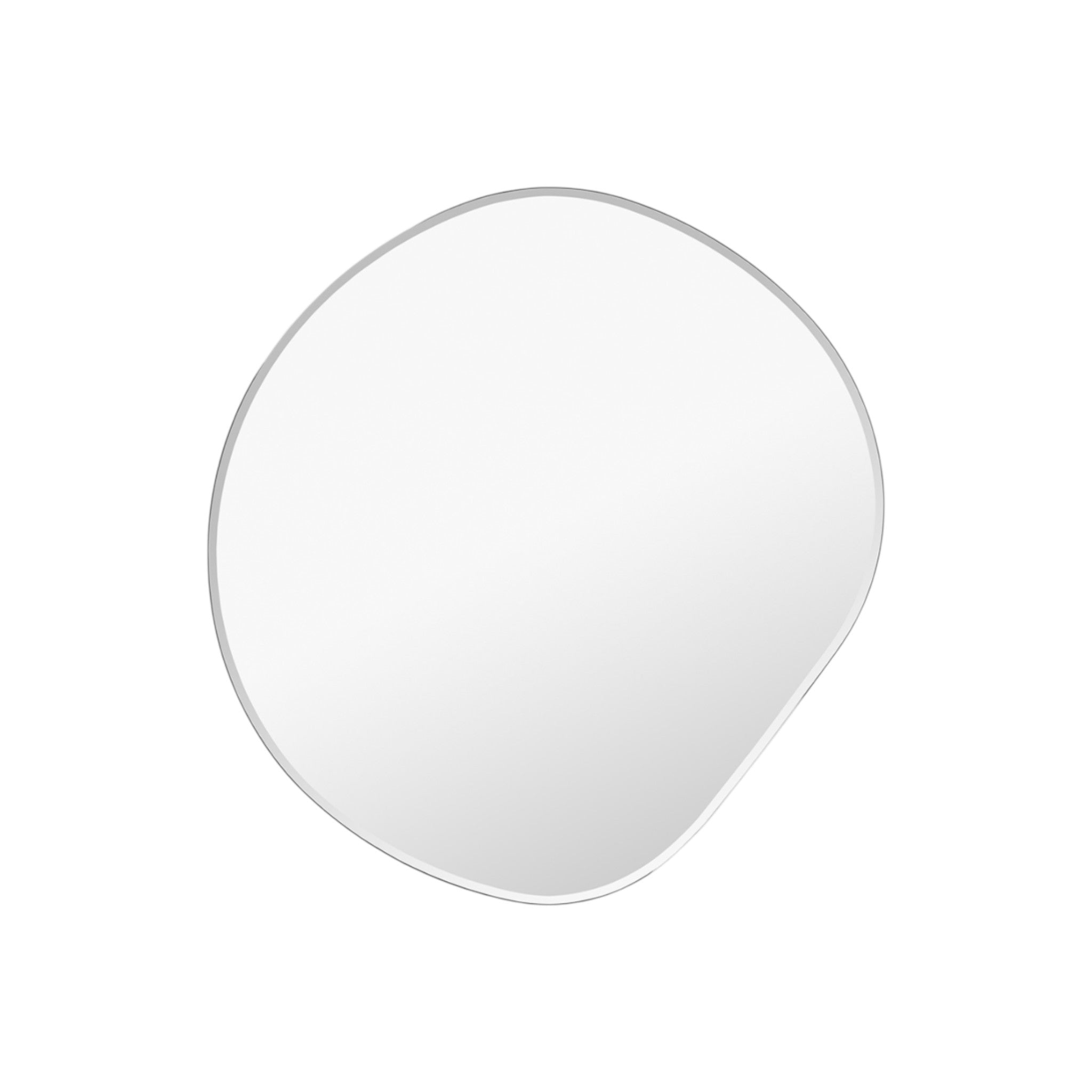 Pond | Spejl i Mørk Krom L 50 mm x B 52 mm ferm LIVING FL-1104263762 FINICC