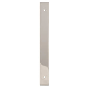 Rectangular | Bagplade i Blank nikkel