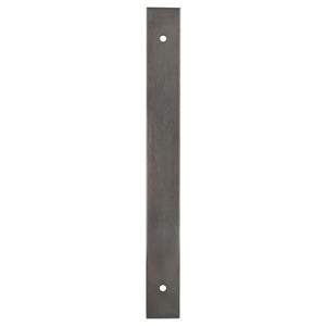 Rectangular | Bagplade i Dark Bronze