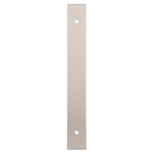 Rectangular | Bagplade i Rustfri Stål finish