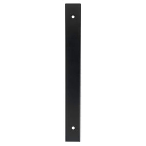 Rectangular | Bagplade i Sort