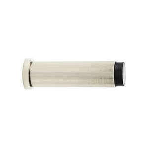 Brunel Reeded | Dørstopper i Blank Nikkel