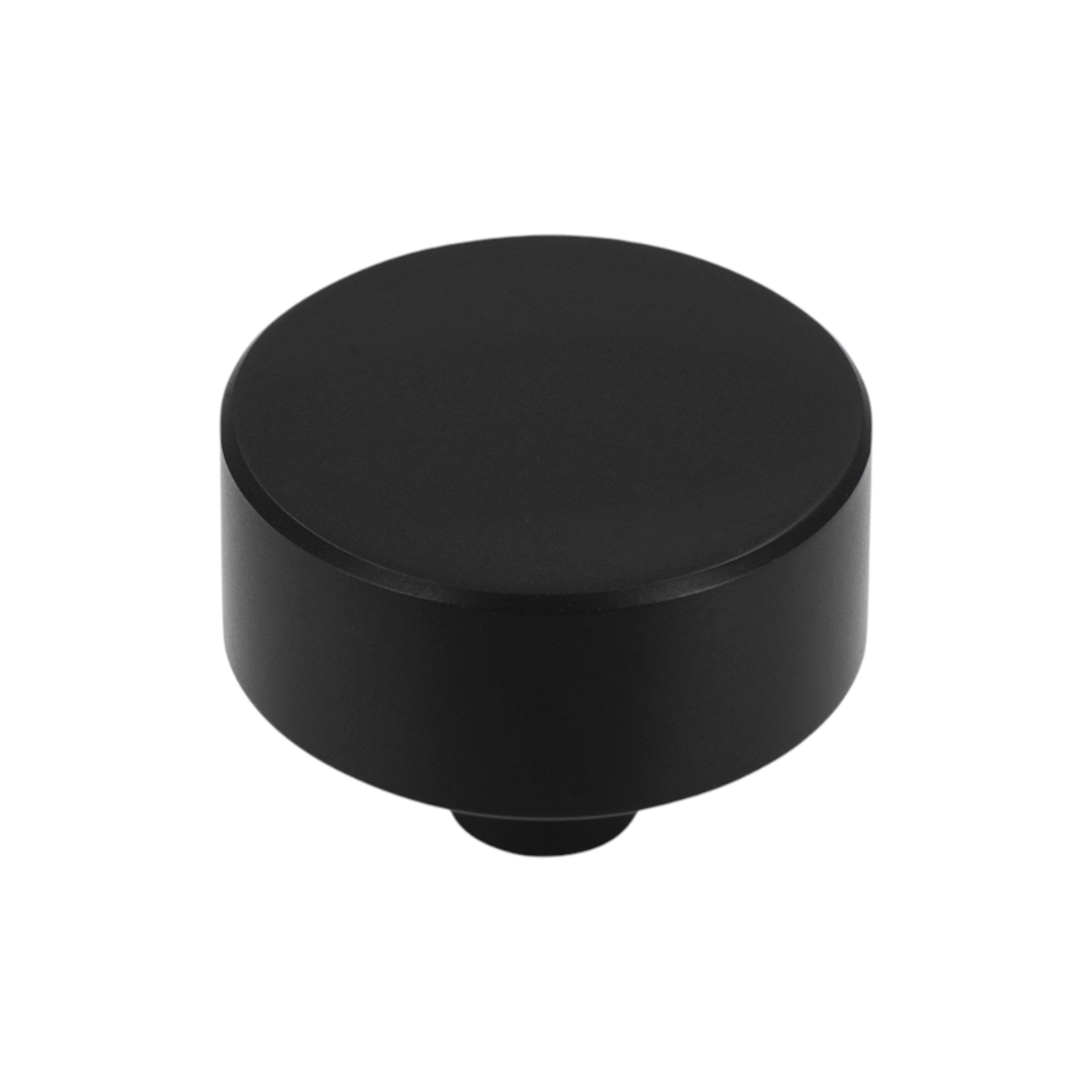 Rock | Knop i Mat Sort Ø 33 mm x D 25 mm SIRO SR-2508-33PB12 FINICC