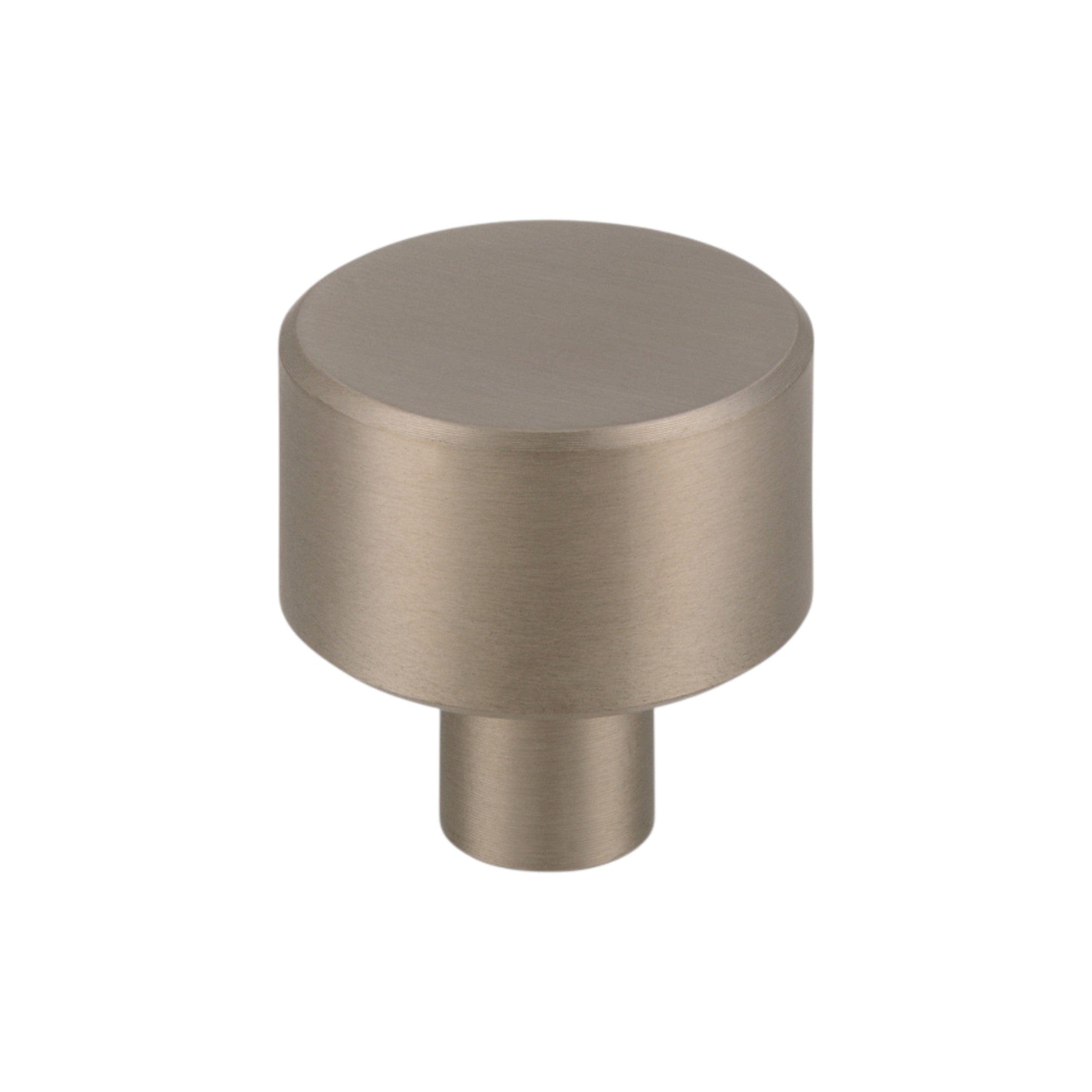 Rock | Knop i Rustfrit Stål Finish Ø 24 mm x D 25 mm SIRO SR-2508-24ZN27 FINICC