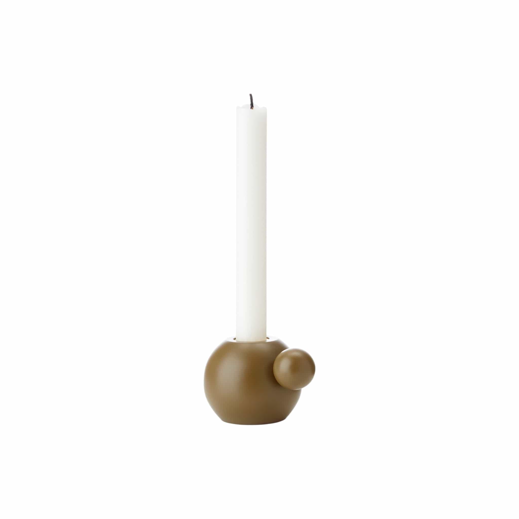 RoundNRound | Lysestage i Olive Green Applicata APP-8179 FINICC