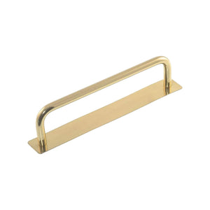 Royal Back | Greb med bagplade i Blank Messing med lak