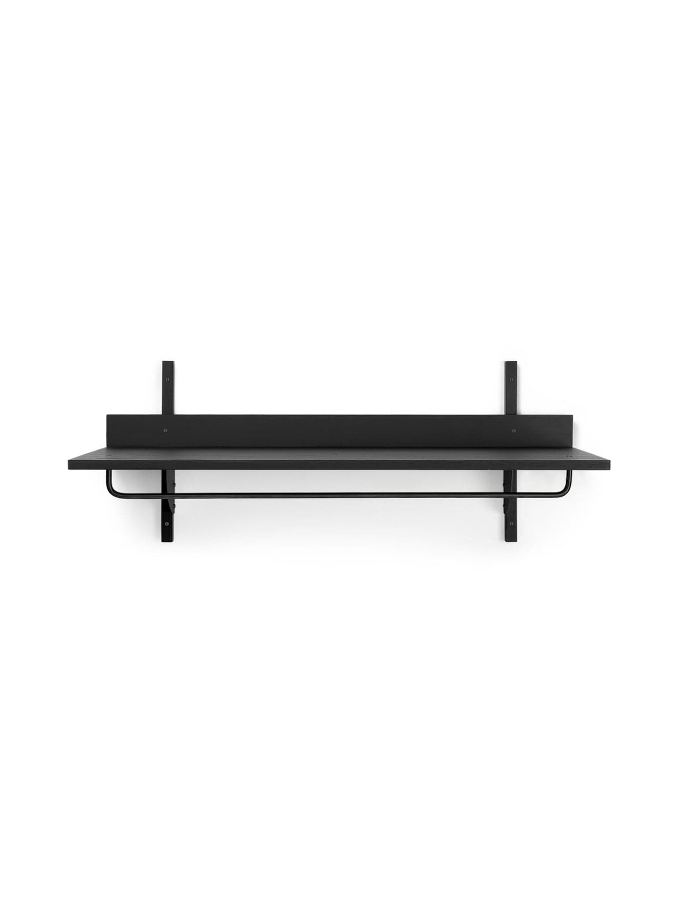 Sector Rack Shelf - Black Ash/Bl Brass ferm LIVING FL-1104265324 FINICC