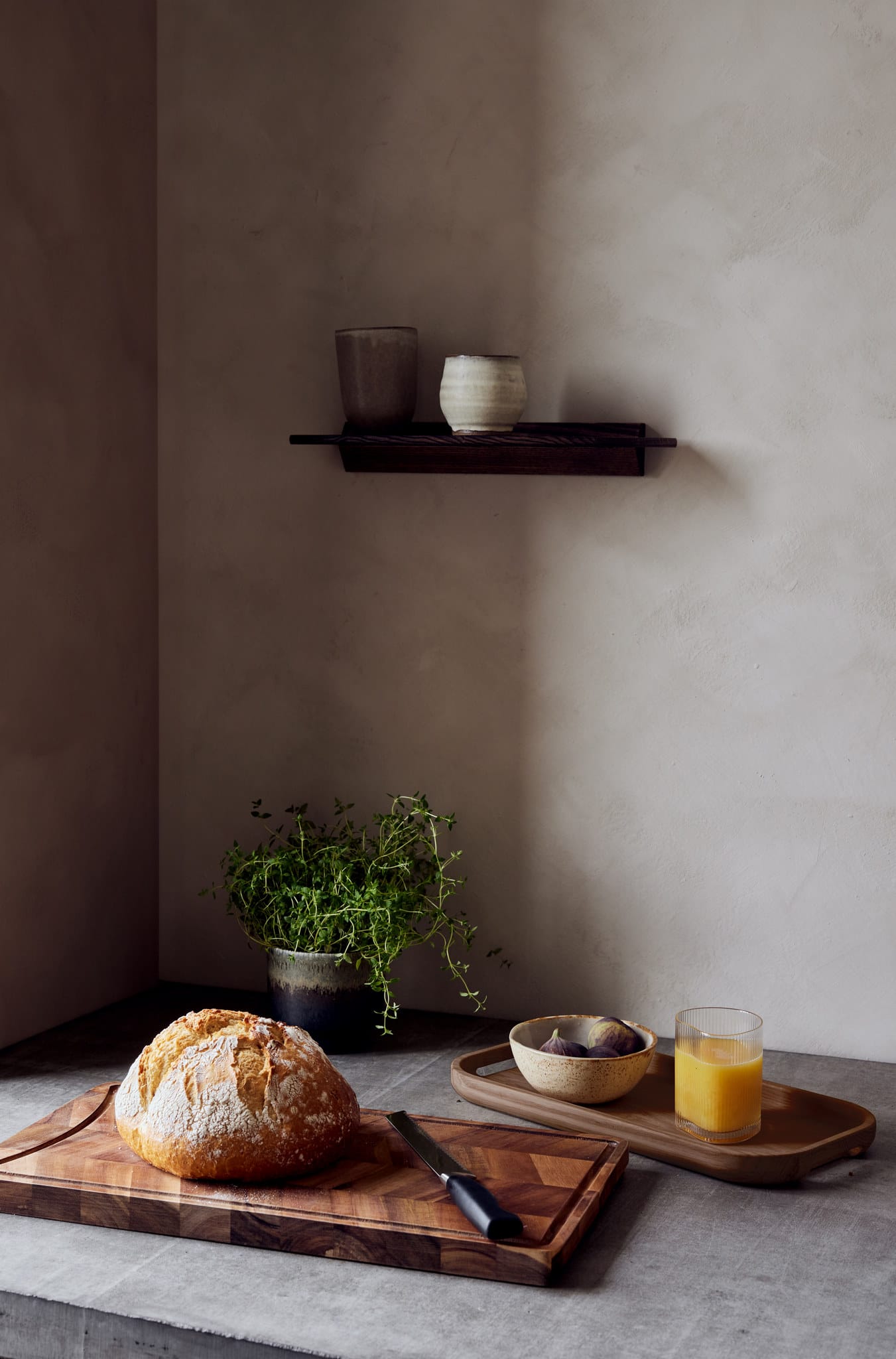 Shelf 1 | Hylde i Røget Ask L 40 cm x B 18 cm Andersen Furniture AF-4-165040 FINICC